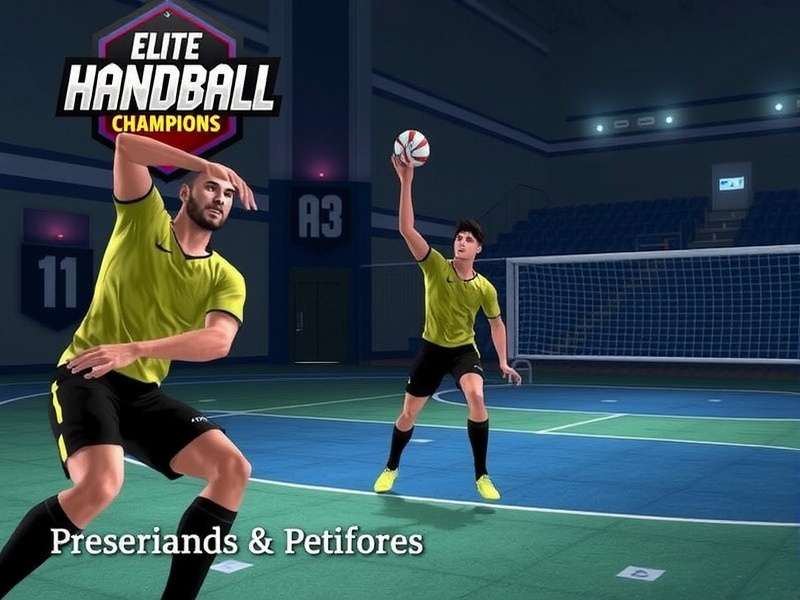 Elite Handball Champions Gameplay Screenshot
